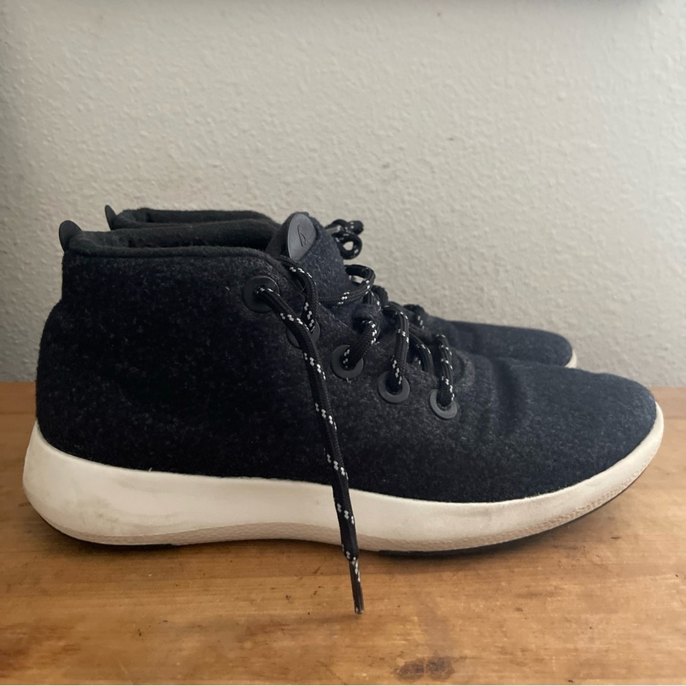 Allbirds WRUM Shoes Mens 11 Gray Merino Wool Warm Runner Up Mizzle Sneakers